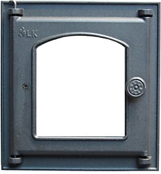 Дверца топочная со стеклом LK 361