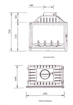 чертёж Fabrilor Deco 705 VU